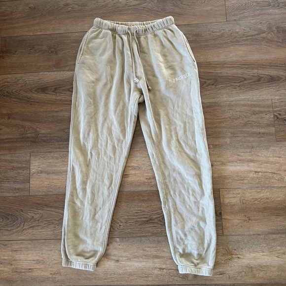 Young LA 239 Earthy Collection Desert Olive Joggers Size Large - Picture 1 of 9